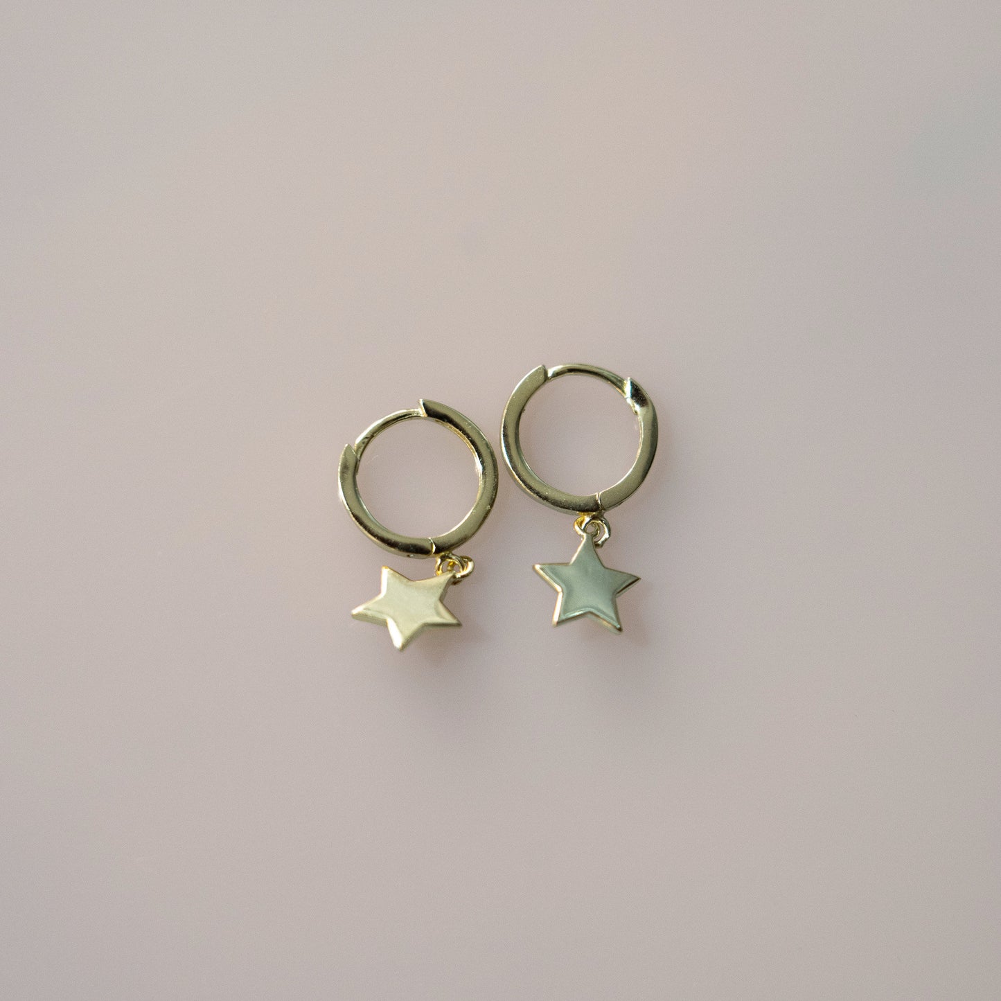 Starfish Huggie Hoop Earrings