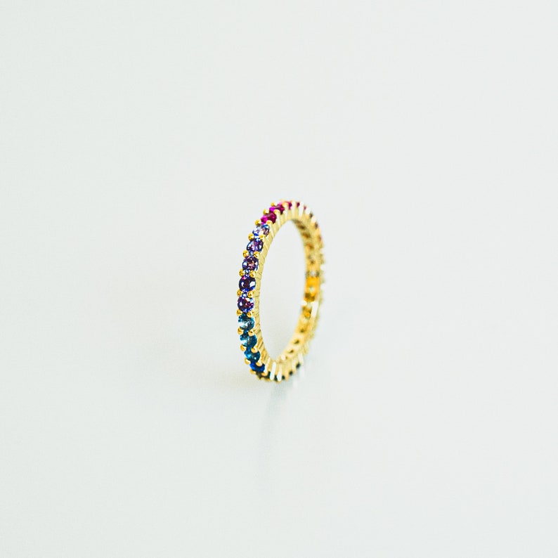 Dainty Eternity Ring