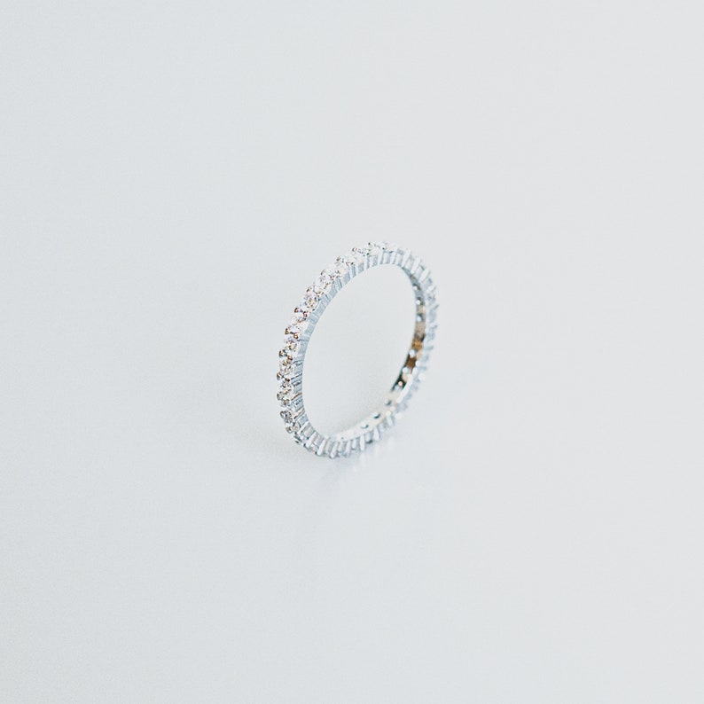 Dainty Eternity Ring