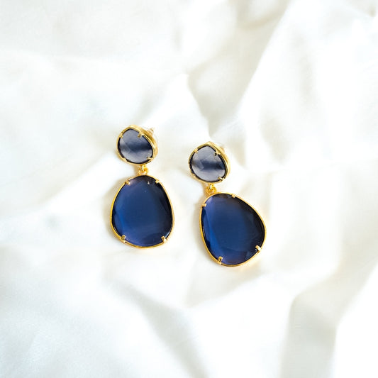 Agate Stone Drop Earrings