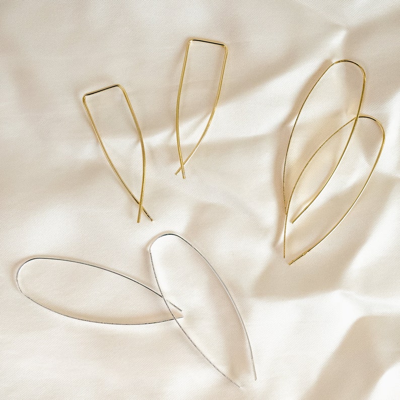 Dainty Ear Wire Earrings