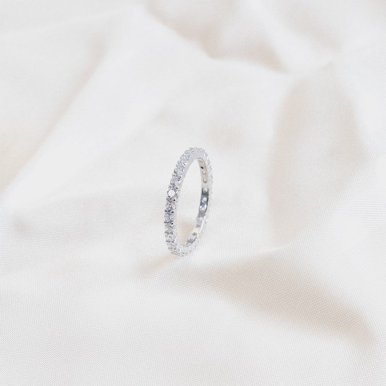 Dainty Eternity Ring